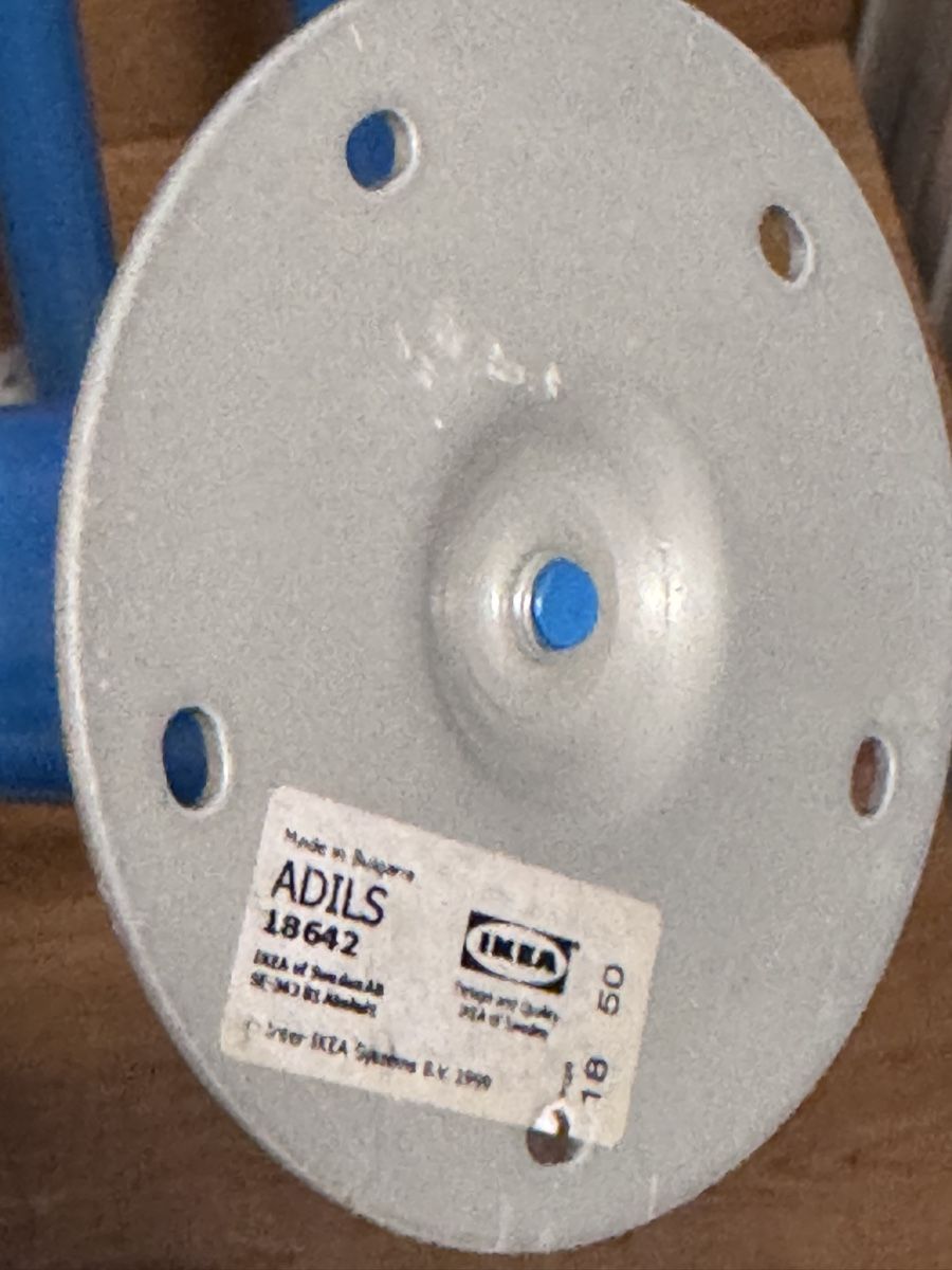 IKEA Adils Tischbeine, blau, 4 Stk, ideal für Projekte! (Gebraucht) in ...