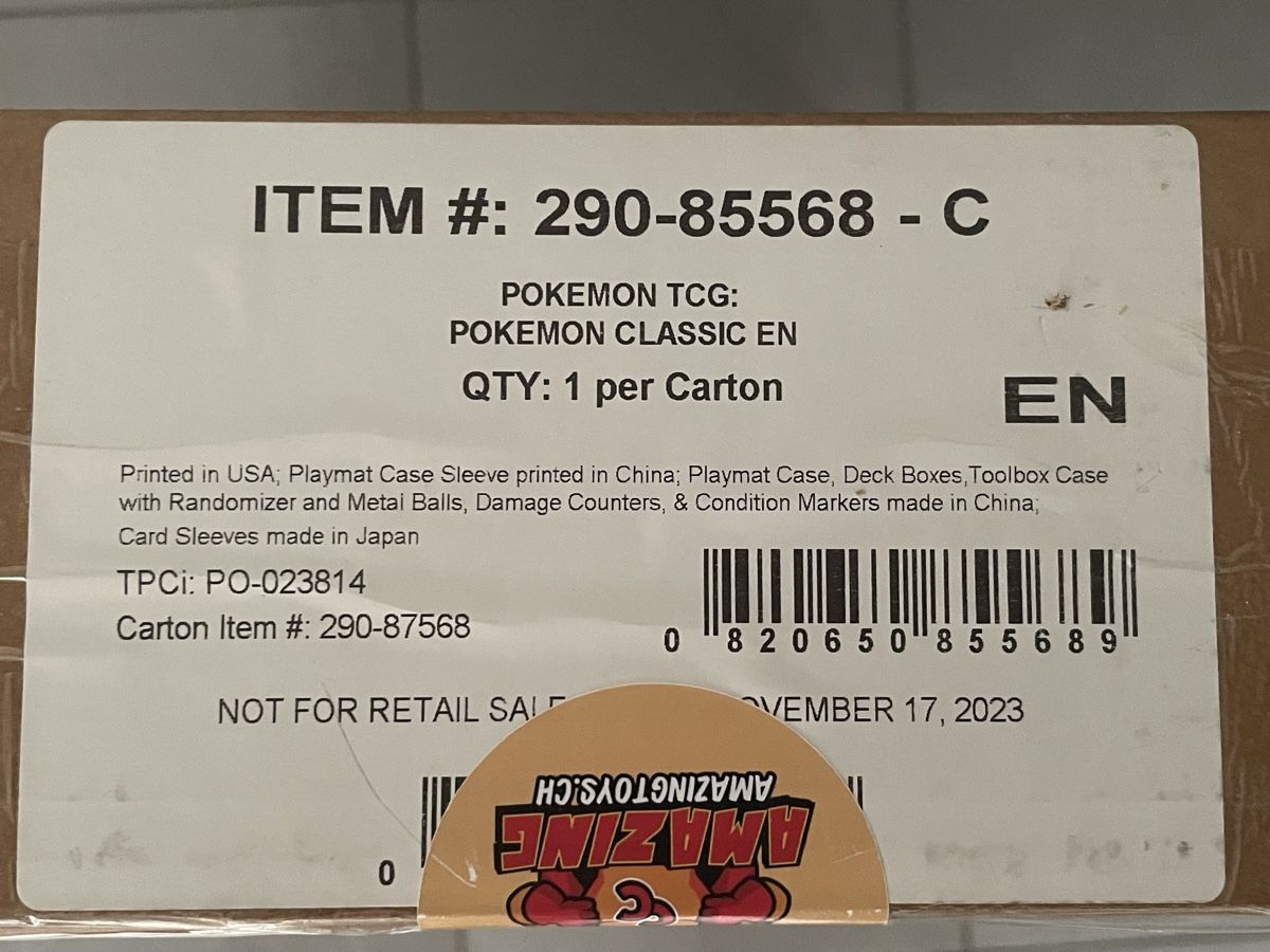 Pokémon Carte collezionabili: Pokemon TCG Classic EN Game Set / Sealed  – Nuovo e nell'imballaggio originale da Siebnen venduto da Rem_zi 2