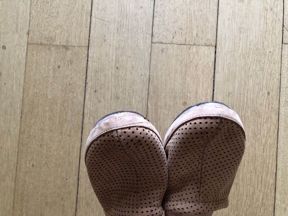 Scarpe da donna: Holzclogs Echtleder Cognacfarbene ca. Gr. 39.5 – Usato da Bern venduto da Etzy 3