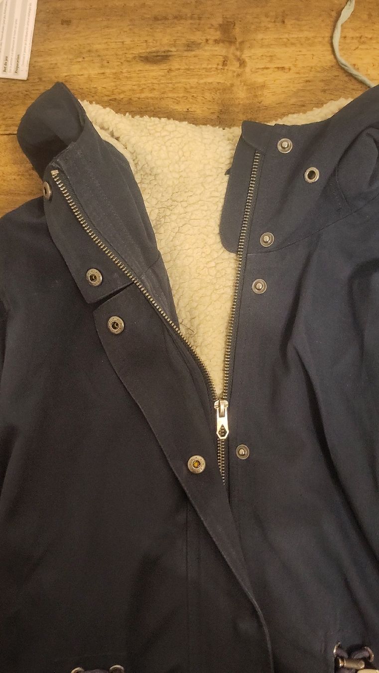 Mäntel: Dunkelblaue Wintermantel Volcom – Gebraucht aus Chur von joybroki 5