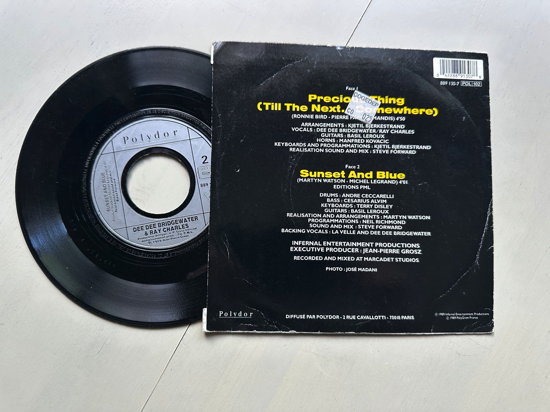 Schallplatten: RAY CHARLES DEE DEE BRIDGEWATER tolle Precious thing Single – Gebraucht aus Basel von Partridge 1