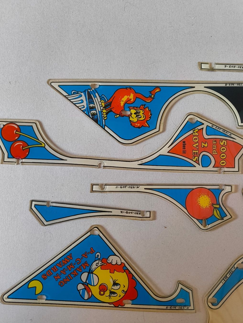 Flipperkästen: Plastiksatz Flipper Mr & Mrs Pacman – Defekt aus Hittnau von Riven66 3
