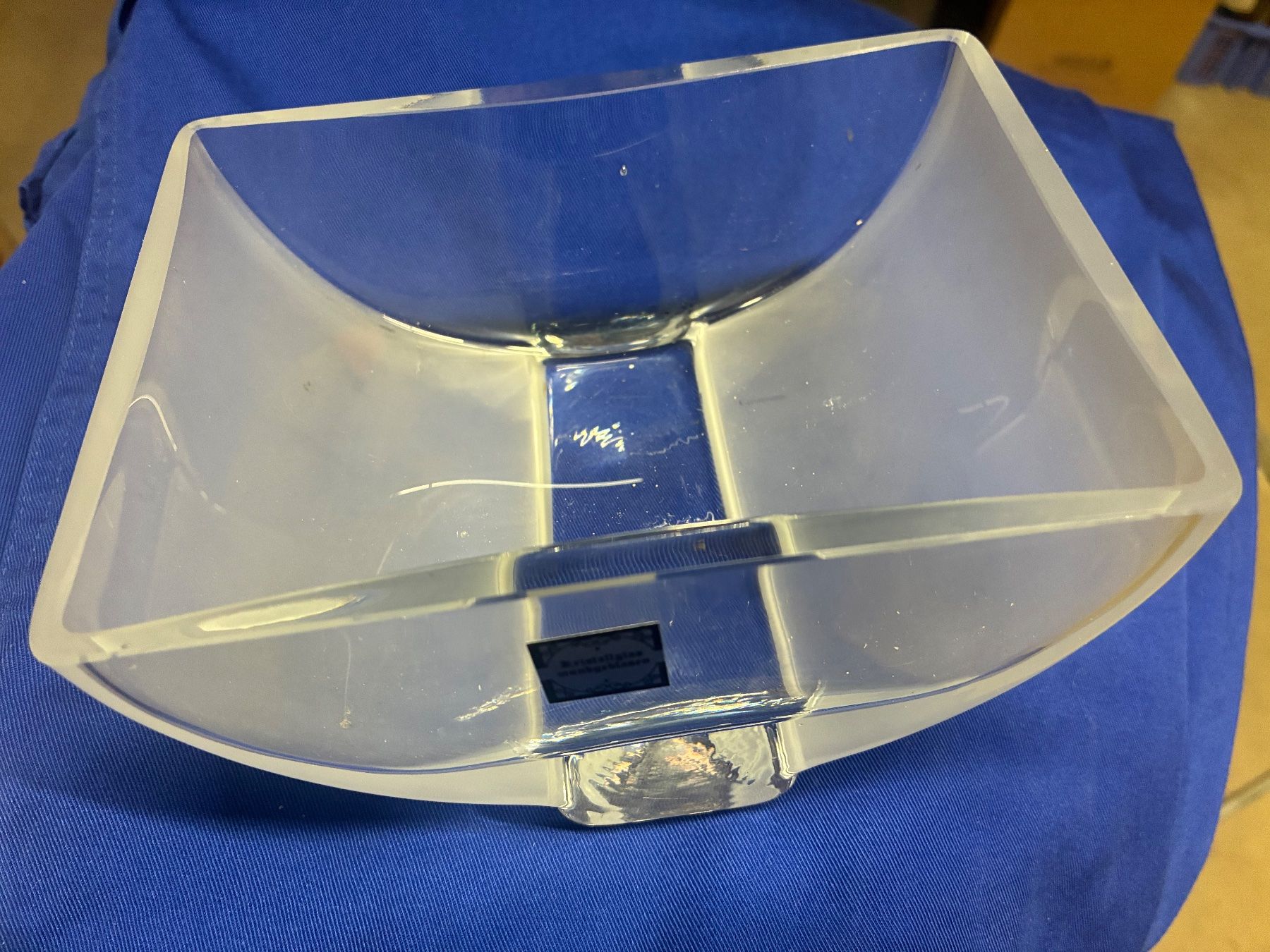 Verres: Kristallschale – Neuf (Voir description) à Niederhasli par ercp4 1