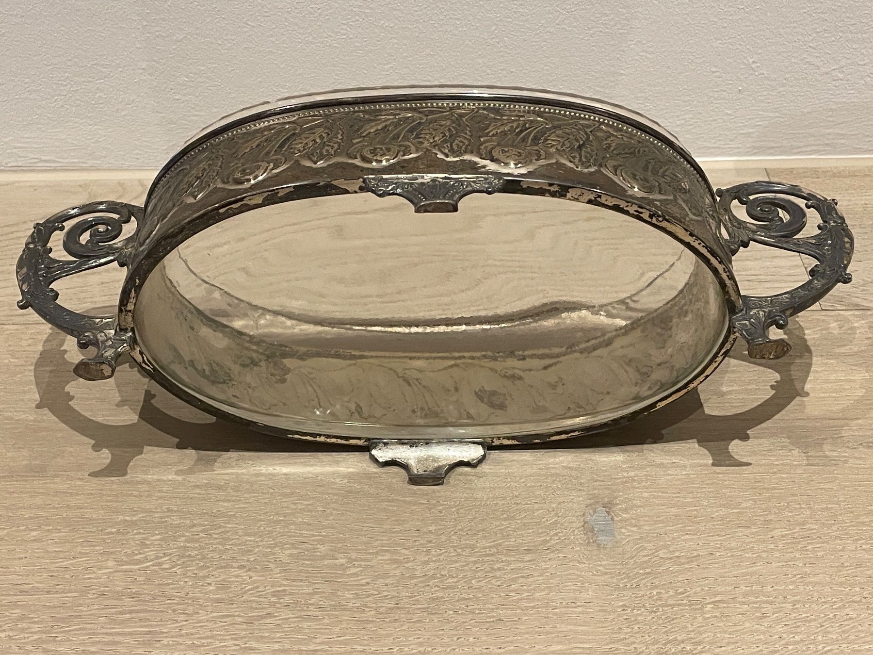 Ciotole: Art Deco Schale Silber mit Glaseinsatz – Usato da Volketswil venduto da rubin74 4
