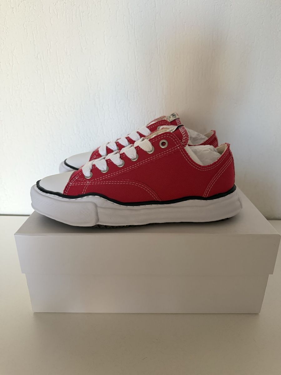Scarpe da uomo: Maison Mihara Sneaker Red White – Nuovo e nell'imballaggio originale da Dübendorf venduto da Sneaker_Seller