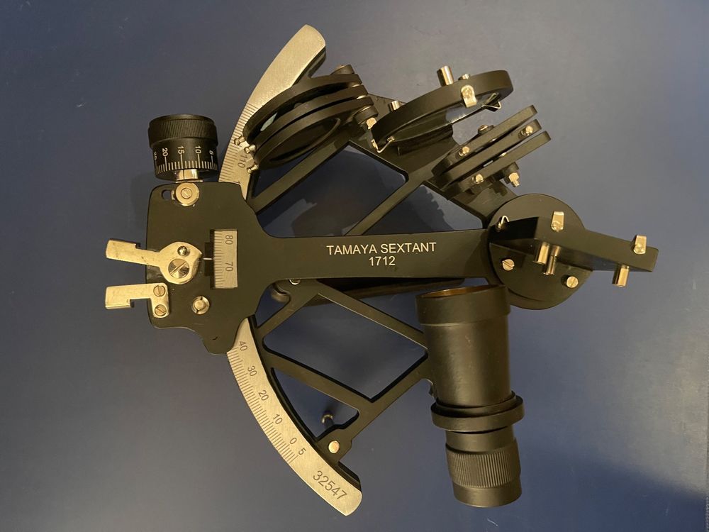 Tamaya Sextant 1712 - Schwarzes Navigationswerkzeug Für Maritime Navigation