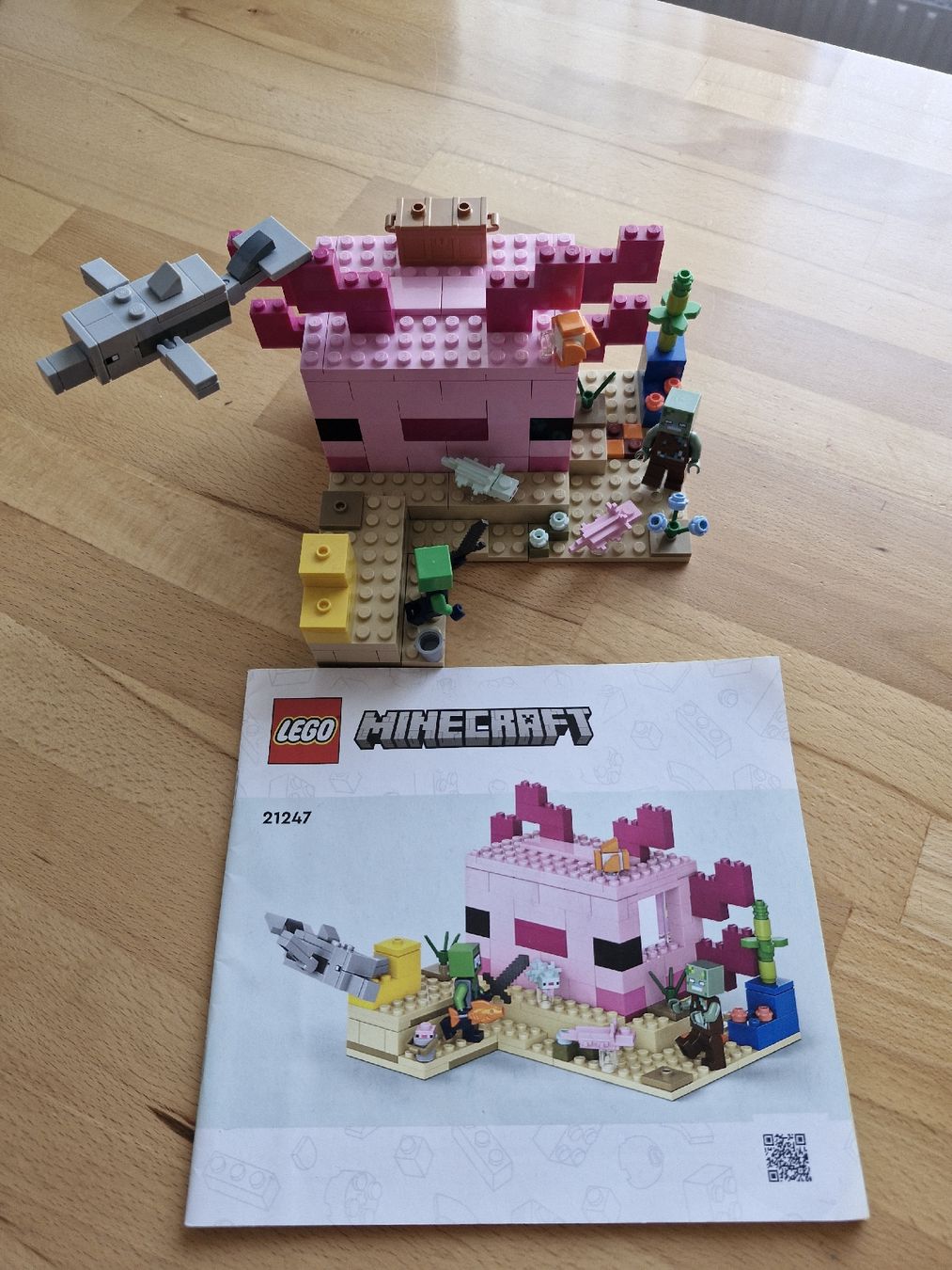 Lego Jeux de construction: Axolotlhaus Minecraft  – D'occasion à Balgach par sie_zqn7