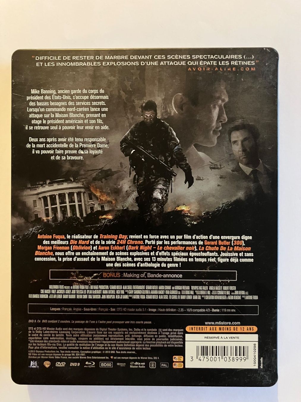 Tous les DVDs: La Chute de la Maison Blanche – Blu Ray & DVD – D'occasion à Ecublens VD par Lenordique 1