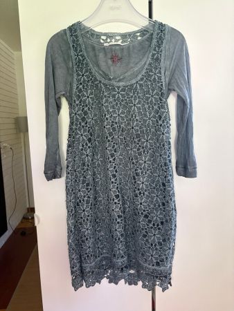 Tolles Häkelkleid mit Shirt S von Nile