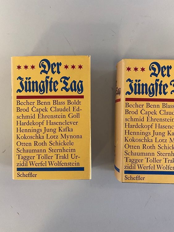 Der jüngste Tag (Anthologie) Kaufen auf Ricardo