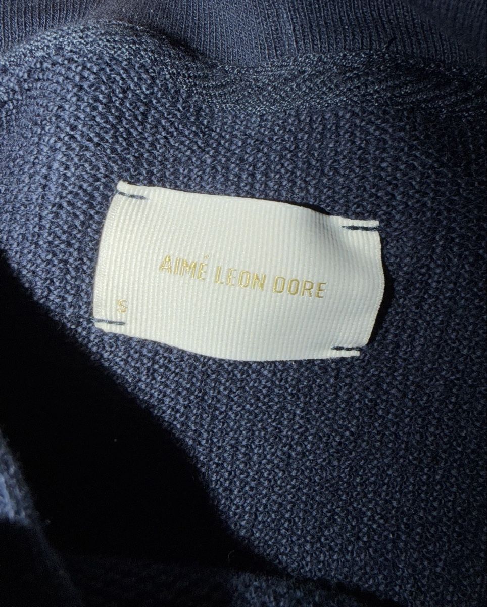 Maglioni & Felpe: Aimé Leon Dore Hoodie Navy Blau – Nuovo e nell'imballaggio originale da Lachen SZ venduto da mima41 3