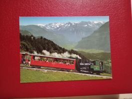 AK Bahn Brienz Rothorn Bahn Blick gg Haslital (953)