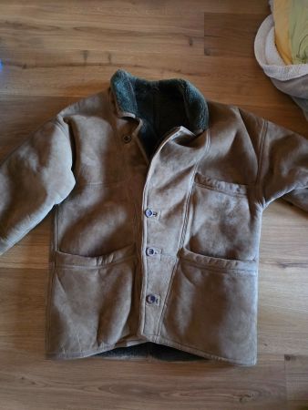 warme Herren Leder (Pelle) Jacke Grösse 54 - Vinci