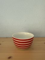 Butlers Schale Rot/Weiss gestreift - Neuwertig! Top!
