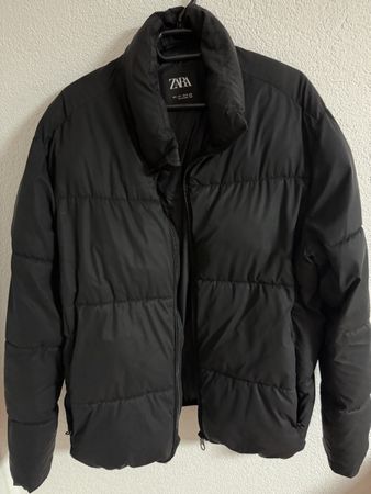 ZARA Winterjacke, Schwarz, Gr. L - für den Winter