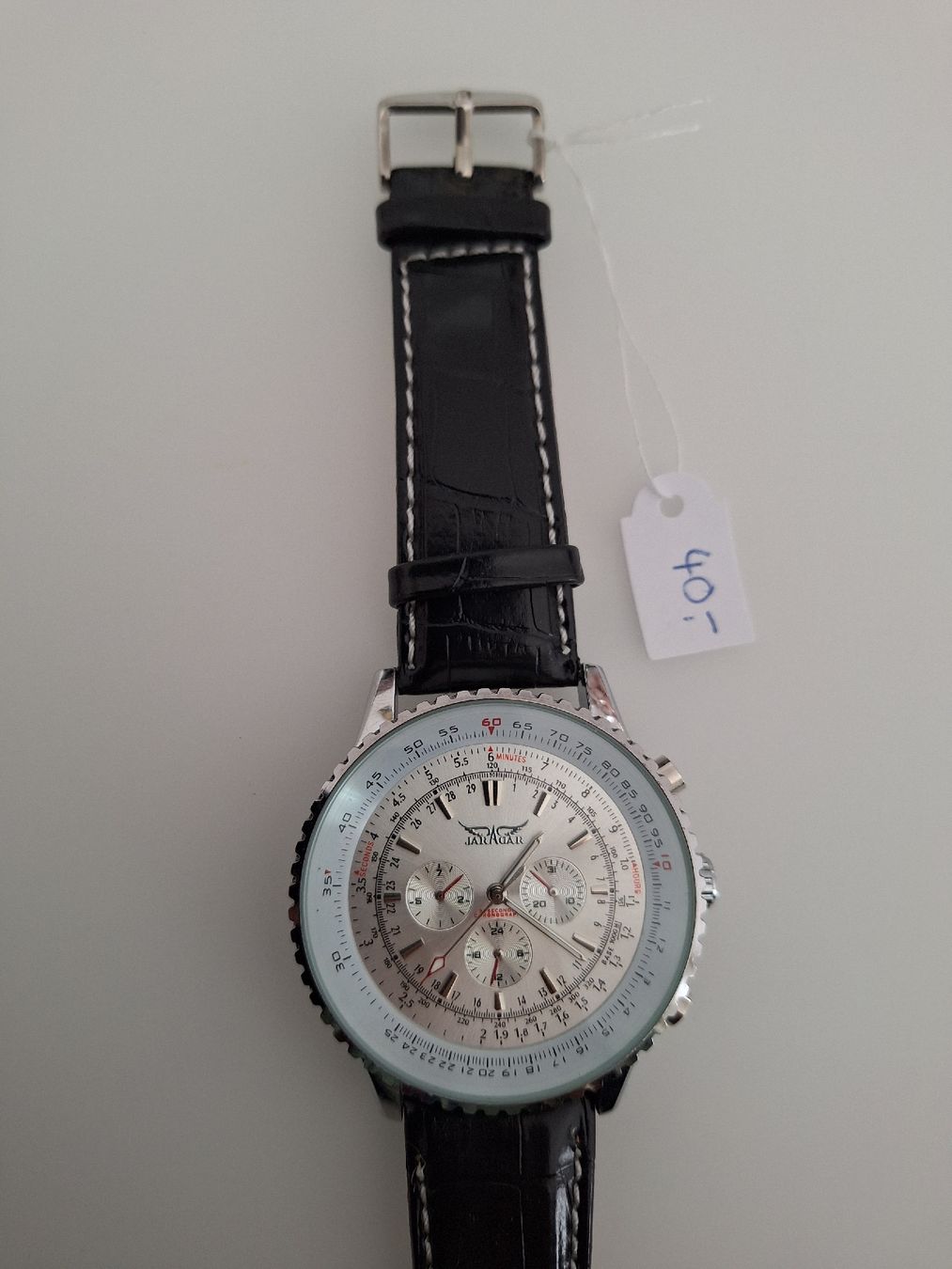 Uhren: JARAGAR Herrenuhr Automatic Chronograph Lederarmband – Neu und originalverpackt aus Münchenbuchsee von Salezm 3
