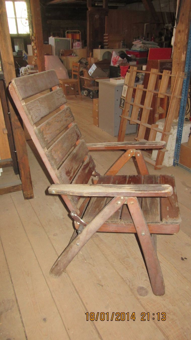 Chaises: GARTENSTUHL AUS HOLZ – D'occasion à Luzern par Friesenfrau 1