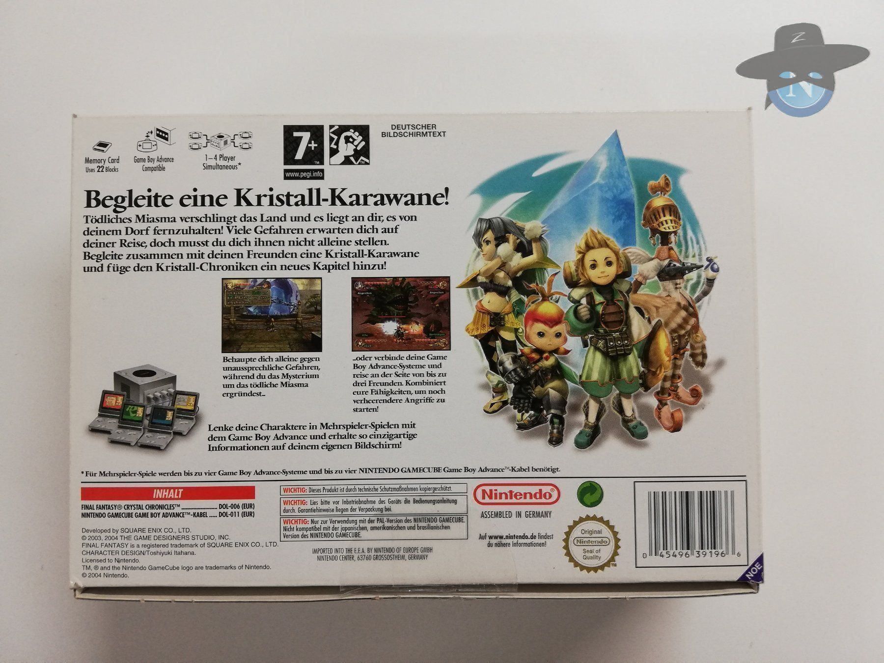Nintendo Giochi: Final Fantasy Crystal Chronicles + Kabel – Usato da St. Gallen venduto da zorro_dc 1
