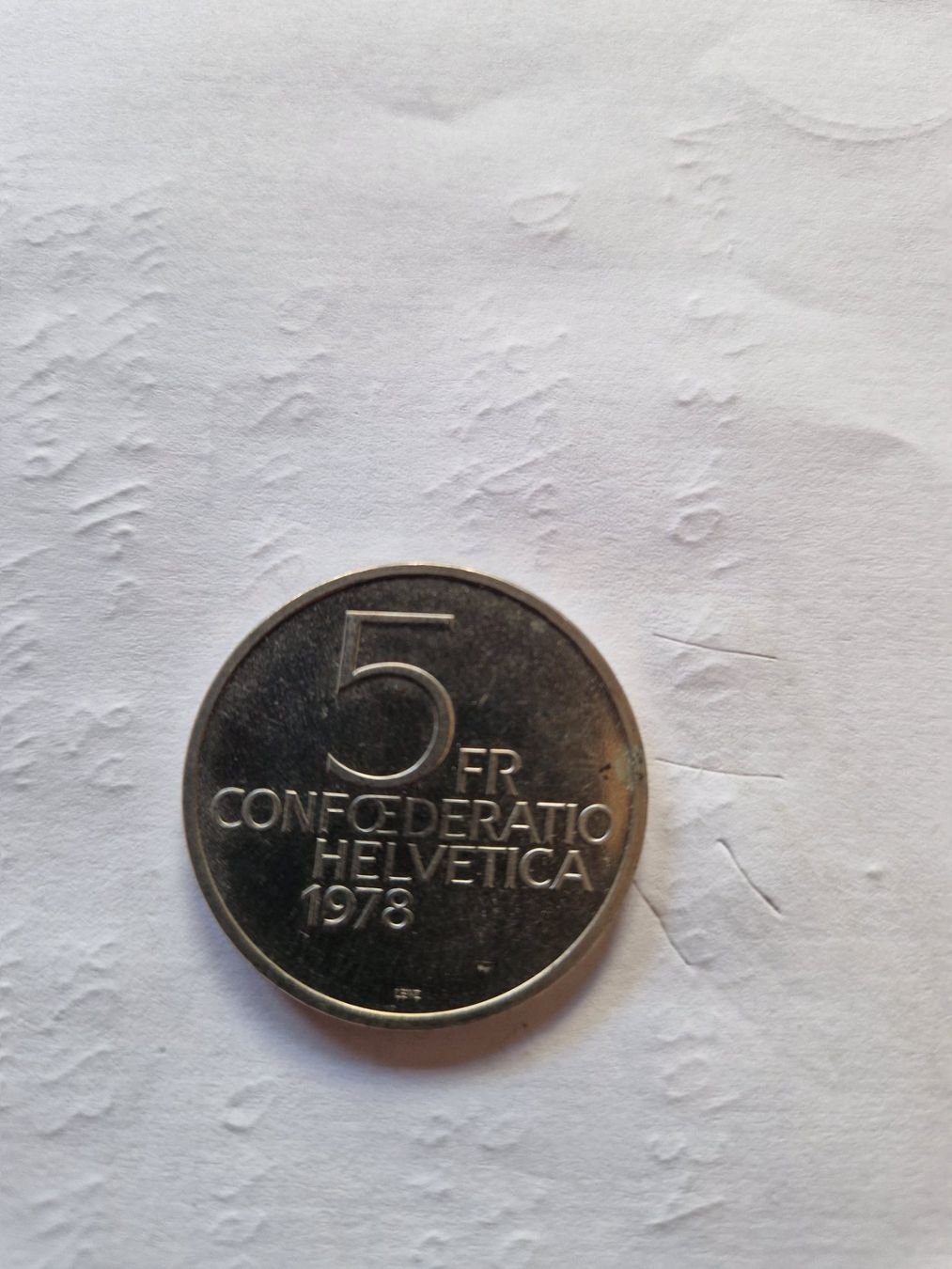 Tutti le monete: 5fr. Münze – Usato da Wetzikon ZH venduto da Hella73 1