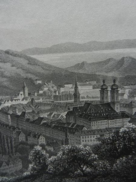 Incisioni: St.Gallen Stahlstich – Usato da Risch venduto da Rischli15 7