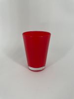 Rotes Deko Glas