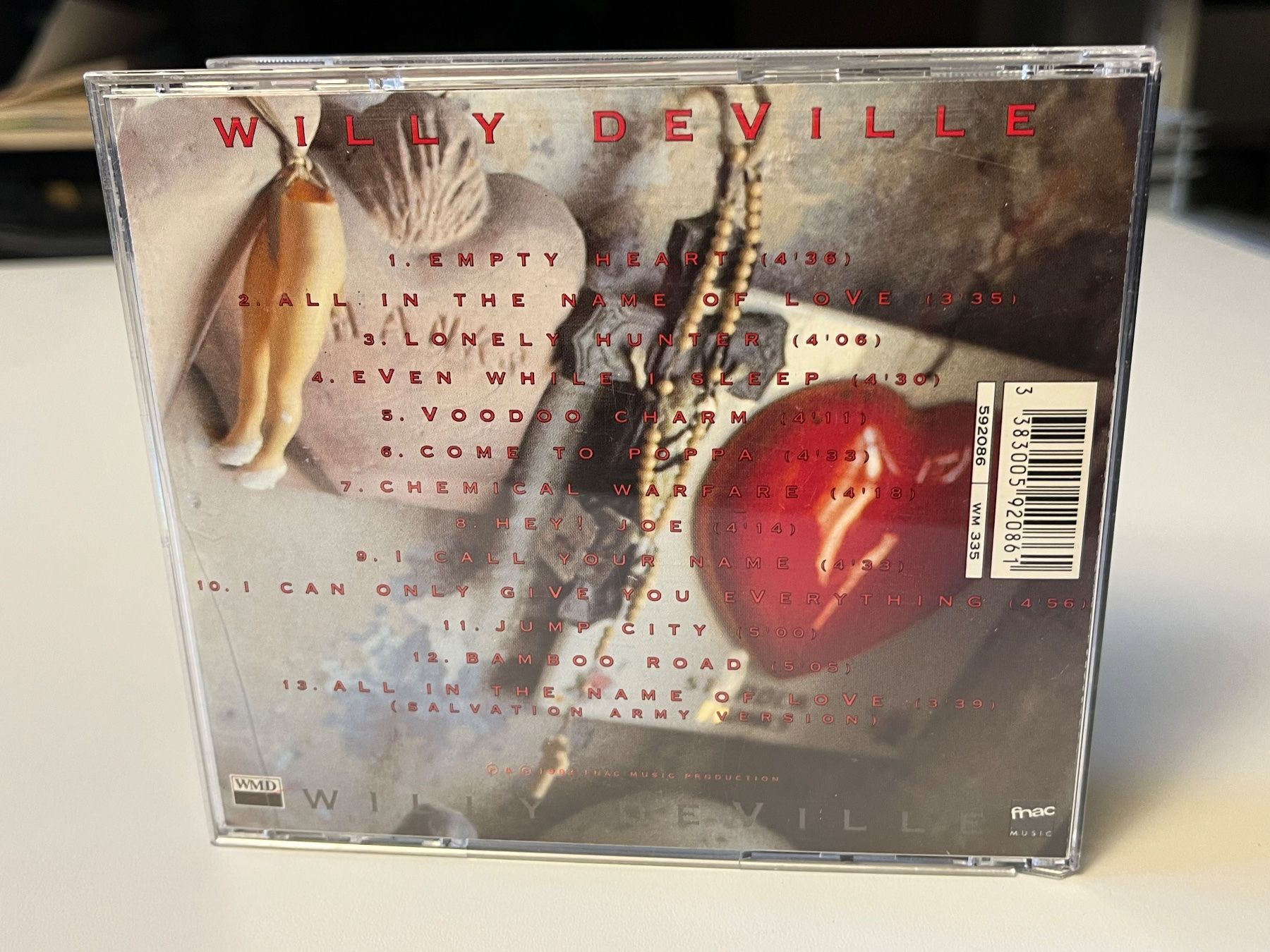 CD: Willy DeVille - Backstreets Of Desire - HJ41B – Usato da Küsnacht ZH venduto da hardrock.earth 1