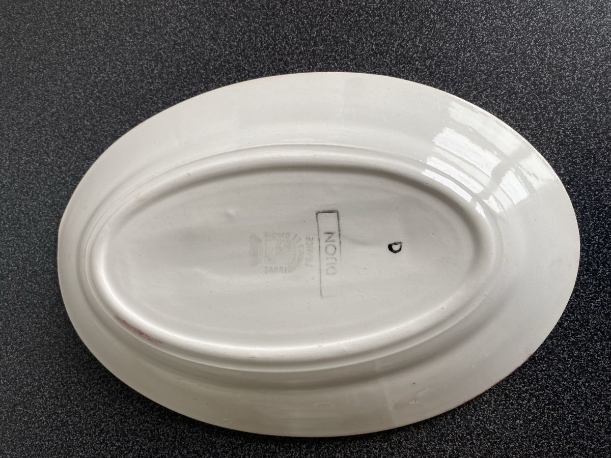 Piatti di portata: Ancien plat Sarreguemines – Usato da Le Grand-Saconnex venduto da plicci77 2
