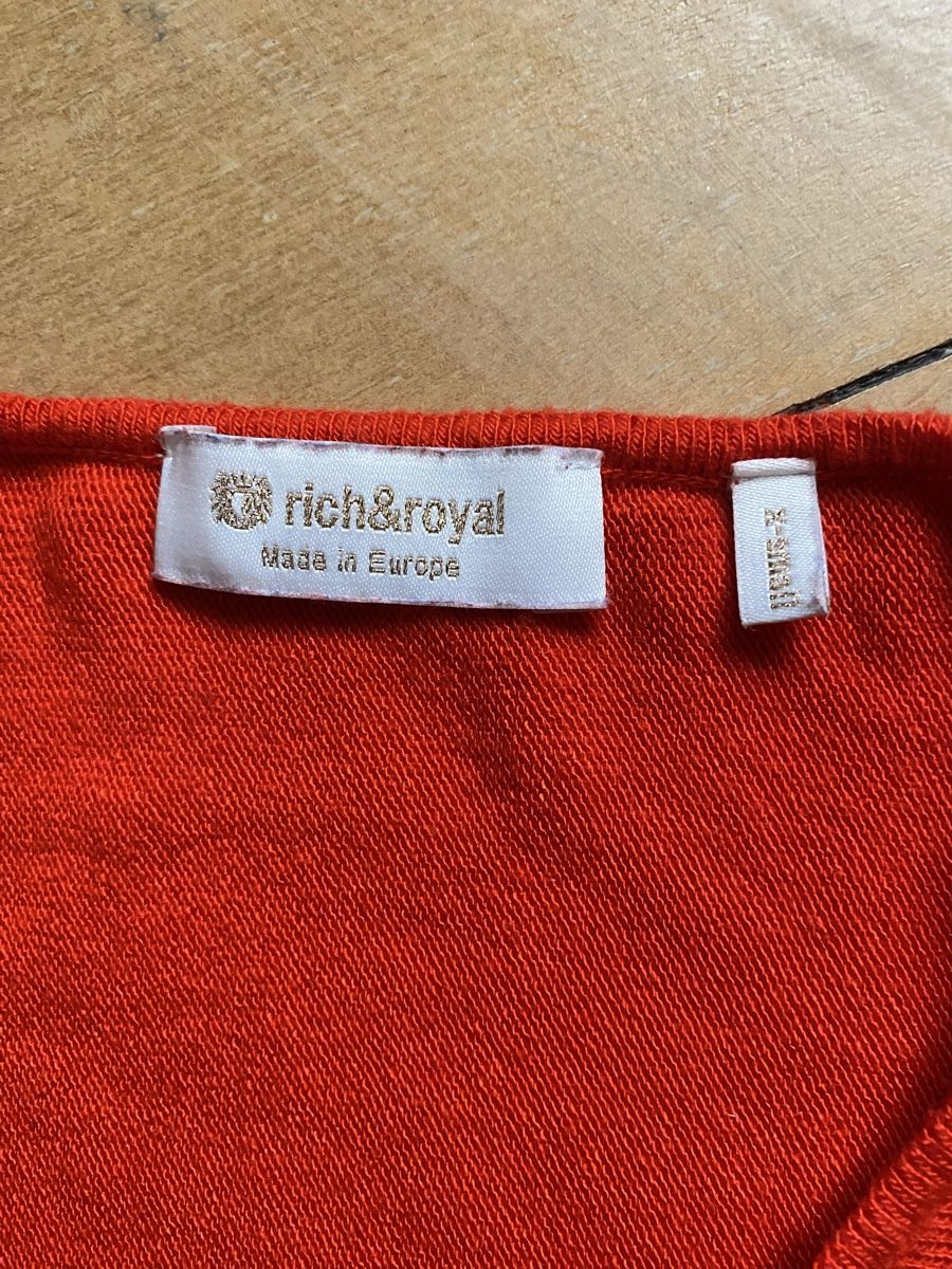 Rich & Royal Maglioni & Felpe: Roter Pullover von rich&royal – Usato da Zürich venduto da fantasia69 3
