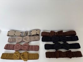 BURBERRY PROSUM elastische Gürtel (lot of 5xS und 2xM)