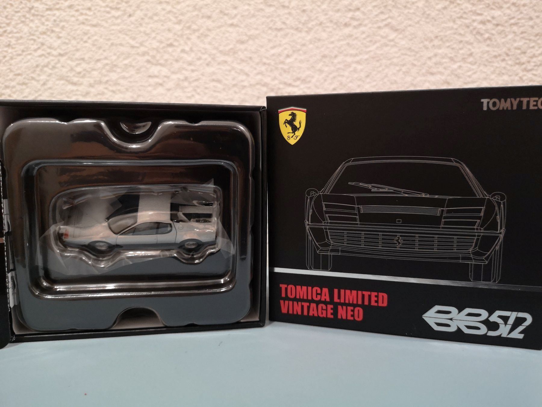 Ferrari Modellini d'auto: Tomica TLV Neo Ferrari 512BB Silver – Nuovo (secondo la descrizione) da Echichens venduto da aegis0129 2
