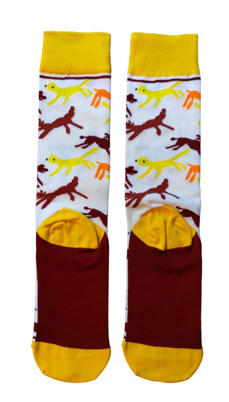 Calze: Socken Hunde / Dogs – Nuovo e nell'imballaggio originale da Zürich venduto da amysmith 1