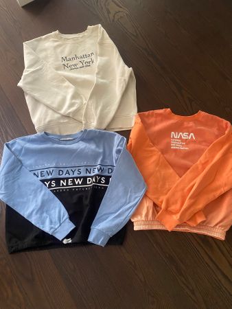 Sweatshirt, 3er Set, Gr. 170 / M
