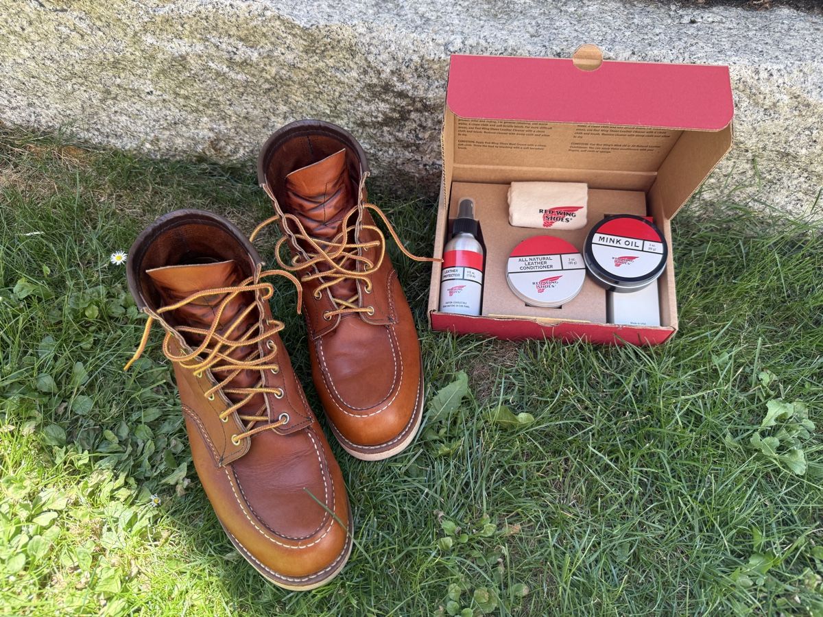 Red Wing Scarpe da uomo: Red Wing Moc Toe 875 - Grösse 47 – Usato da Buch am Irchel venduto da Sweetharth