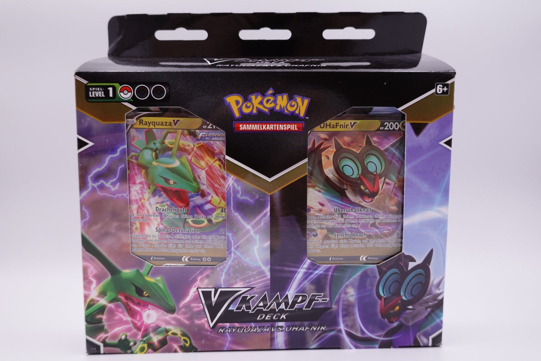 Pokémon Carte collezionabili: Pokémon - VBattle Decks - Rayquaza V VS UHaFnir V – Usato da Herisau venduto da ZelliZone