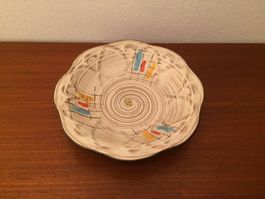 Mid century Keramik Obstschale vintage Schale Früchteschale