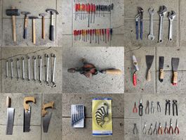 Umfangreiches Werkzeugset aus Werkstattauflösung