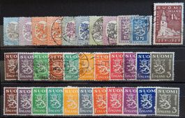 Finnland Lot mit alten Werten IV