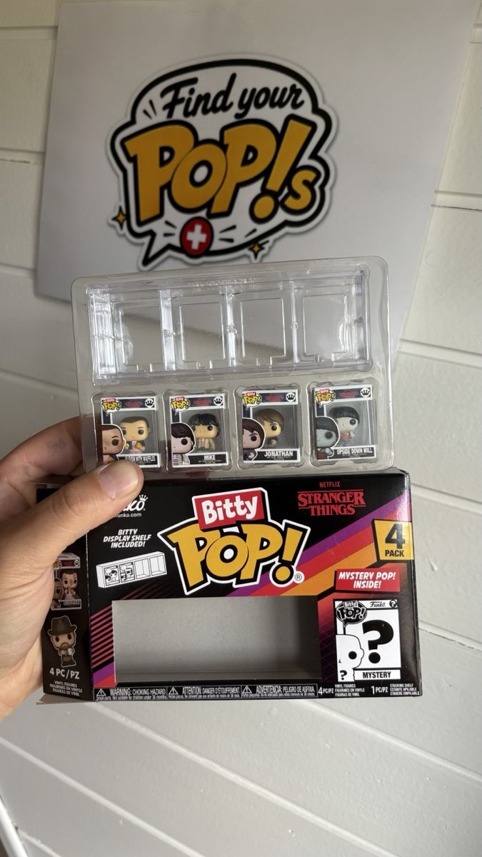 Funko Statuette: Bitty Pop! Stranger Things 4er Pack – Usato da Büren an der Aare venduto da FindyourPops