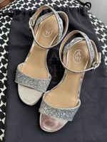 ASH Glitzer Sandalen Silber, Grösse 37, Top Zustand!