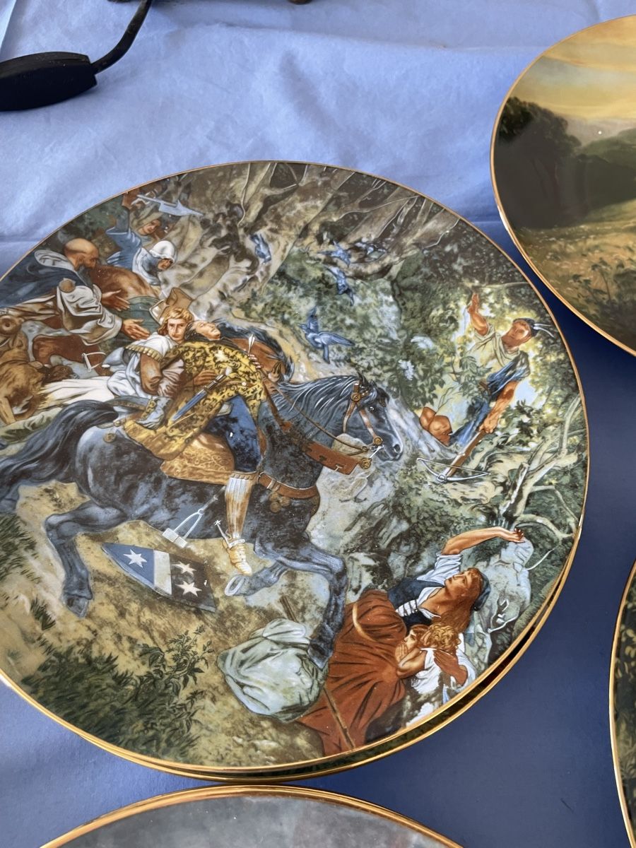 Piatti: Sammlung 18 wandteller der Porzi Langenthal – Nuovo e nell'imballaggio originale da JEGENSTORF venduto da pem_qs2l 5