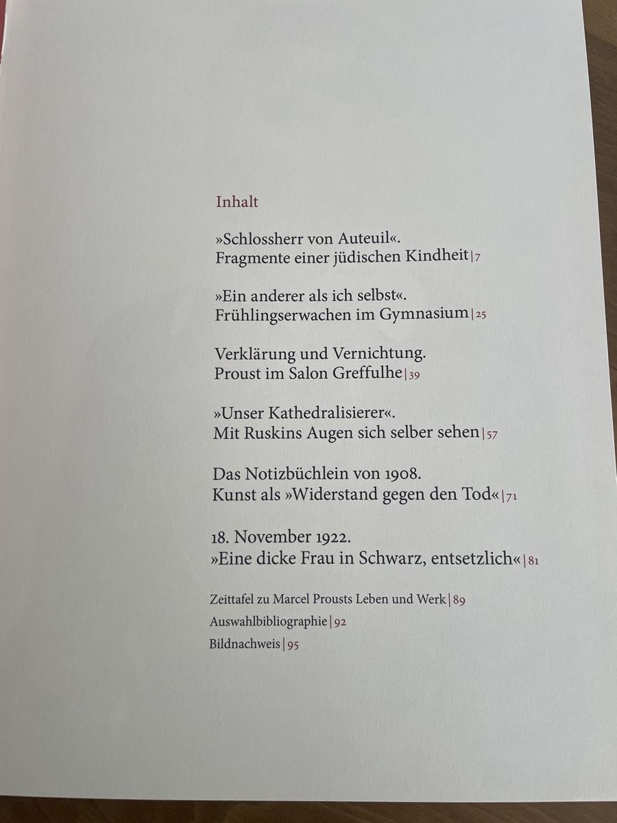 Libri: Marcel Proust Leben in Bildern – Nuovo (secondo la descrizione) da Lugano venduto da barbhelb 2