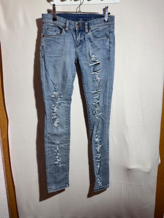 Blaue Used Look Jeans von Blanknyc Gr. 24