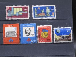 DDR 1966 Frühjahresmesse / Mondlandung gest.