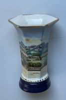 Alte Porzellan Vase Souvenir Andenken Appenzell Säntis