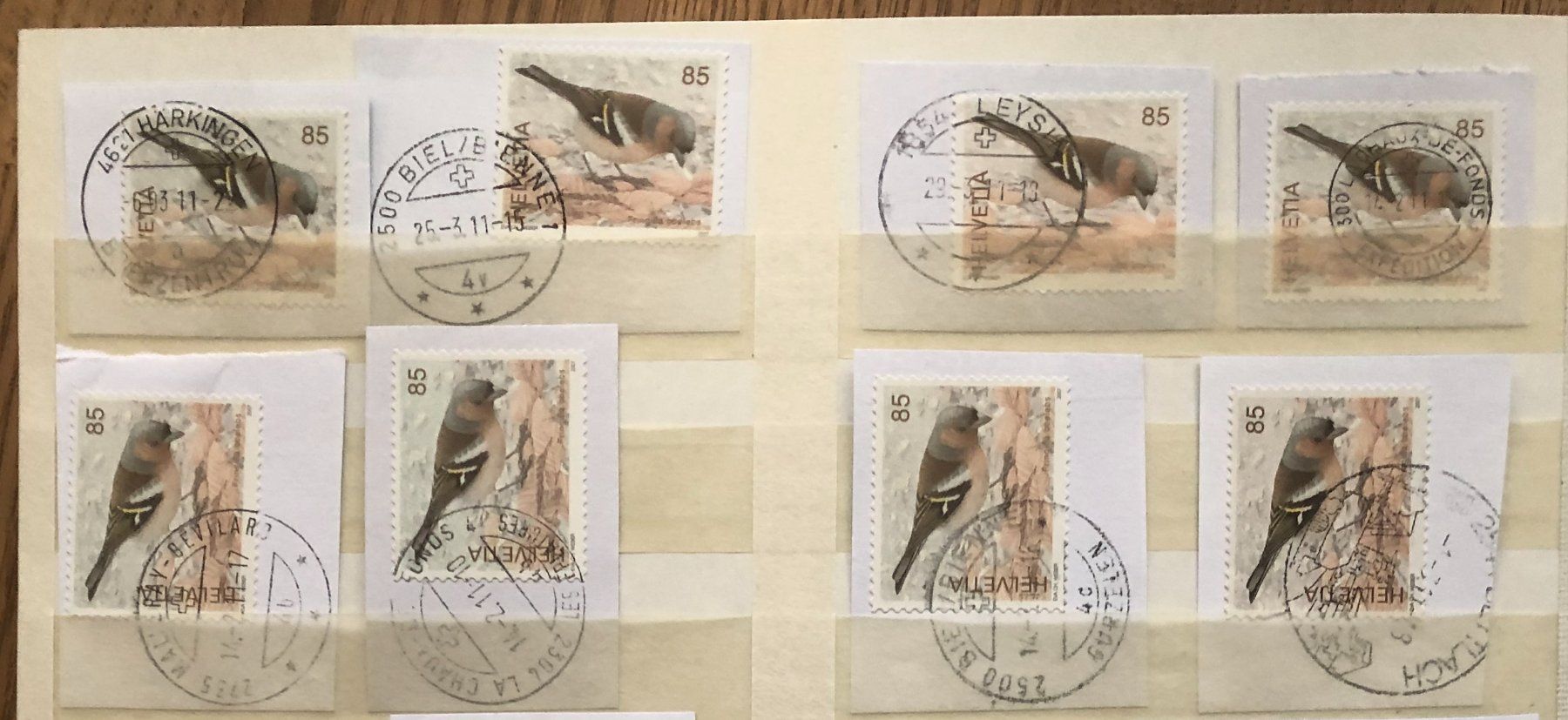 Tutti i francobolli: Nr.1236  mit Papier  Voll Stempel – Usato da Aarau venduto da Billa007 1