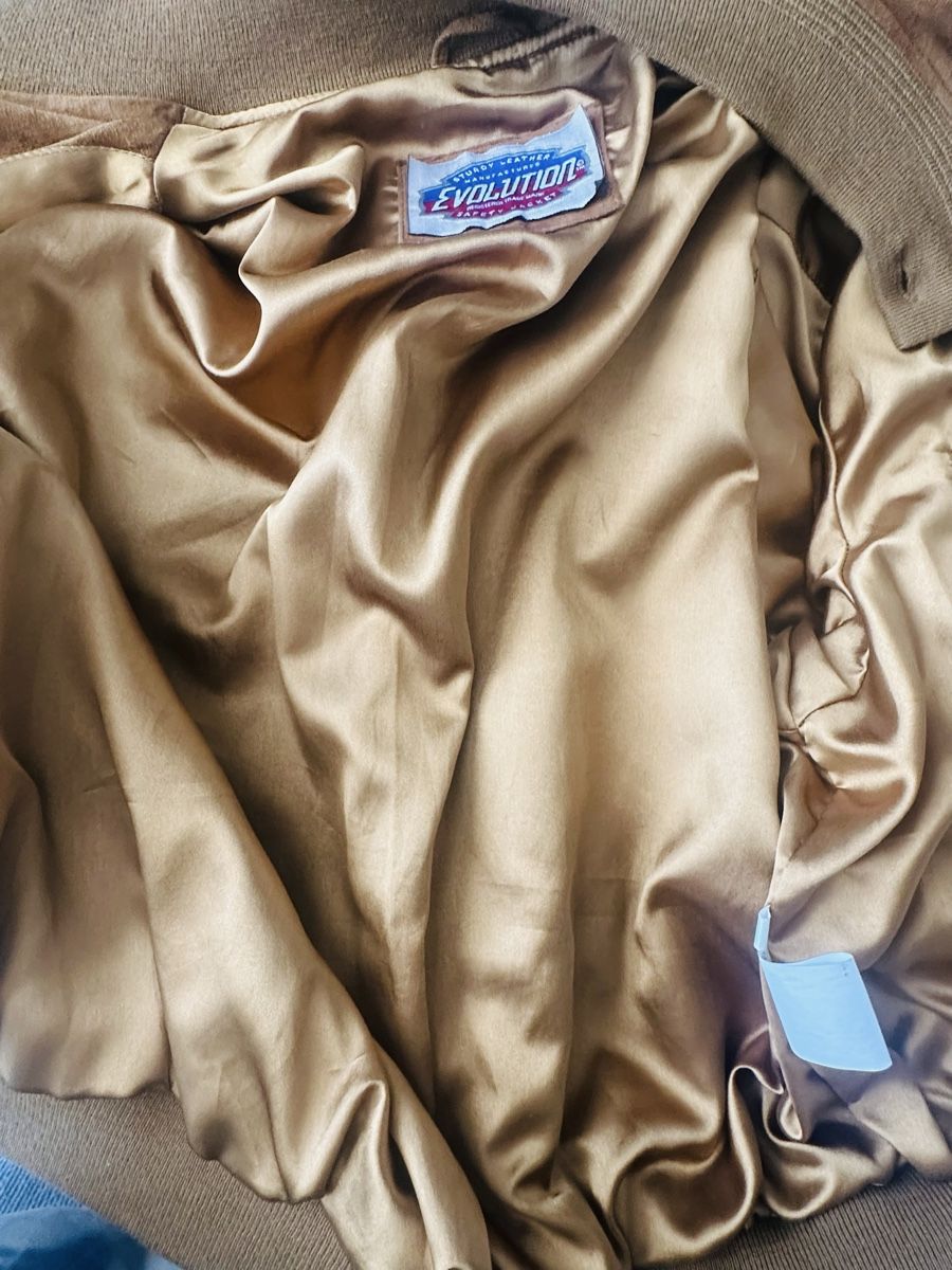 Giacche: Vintage Suede Jacket - Evolution - Size 48 - Stylish! – Usato da Vevey venduto da ledidream 7