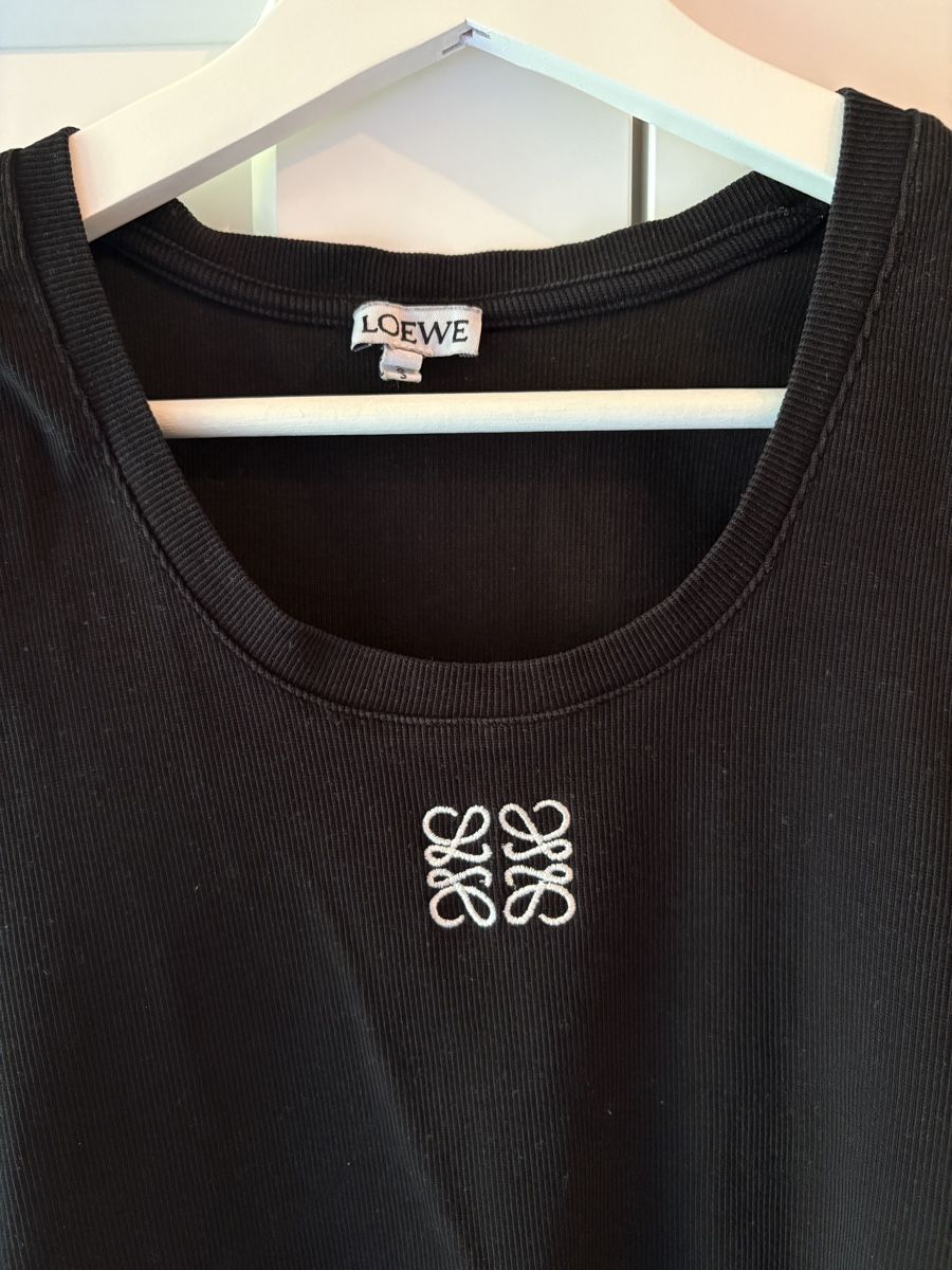 Loewe Top: LOEWE black tank top – Usato da Nyon venduto da My_wardrobe 2