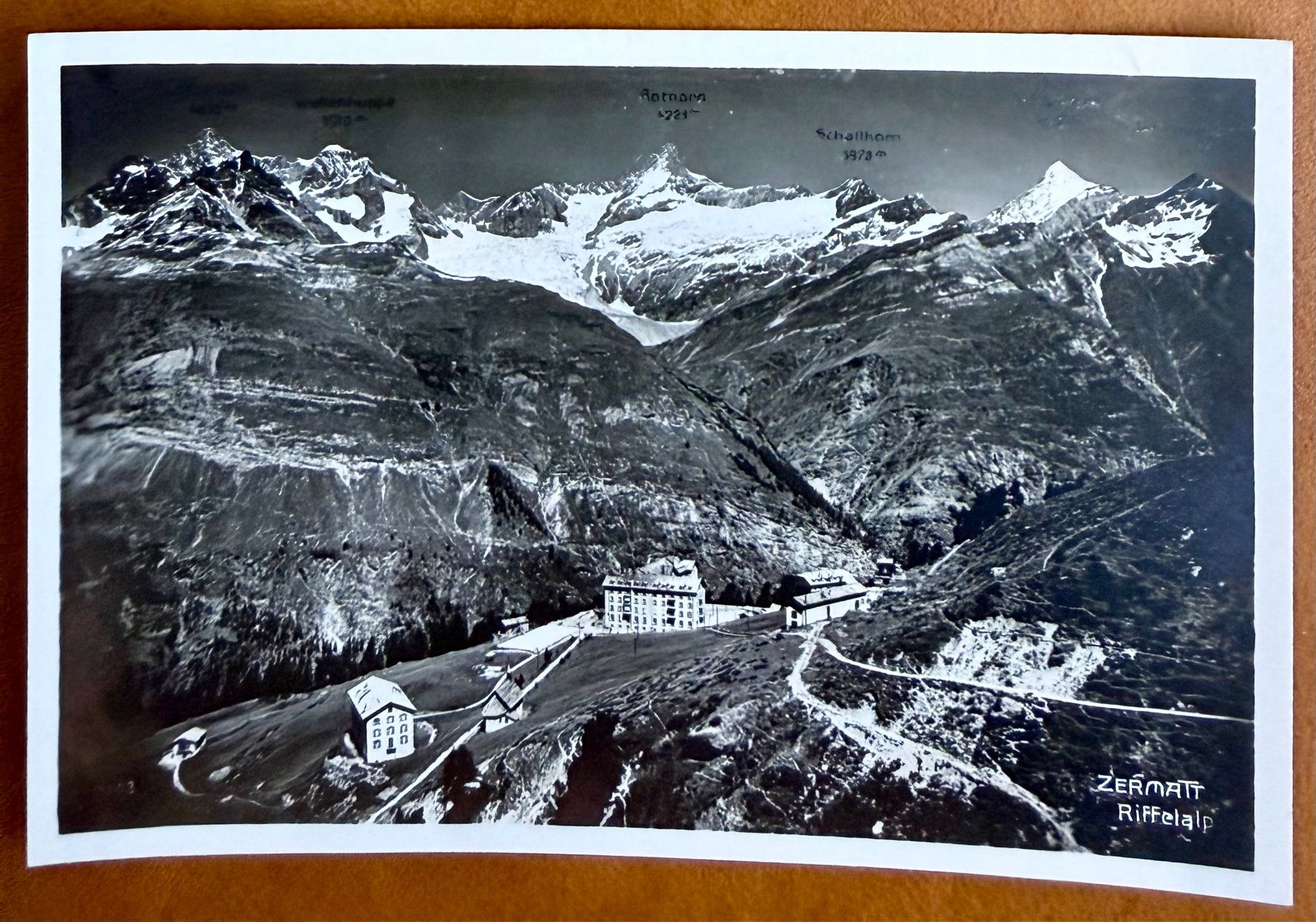 Cartoline postali: Zermatt - Riffelalp - 1939 – Usato da Lutry venduto da Ediego