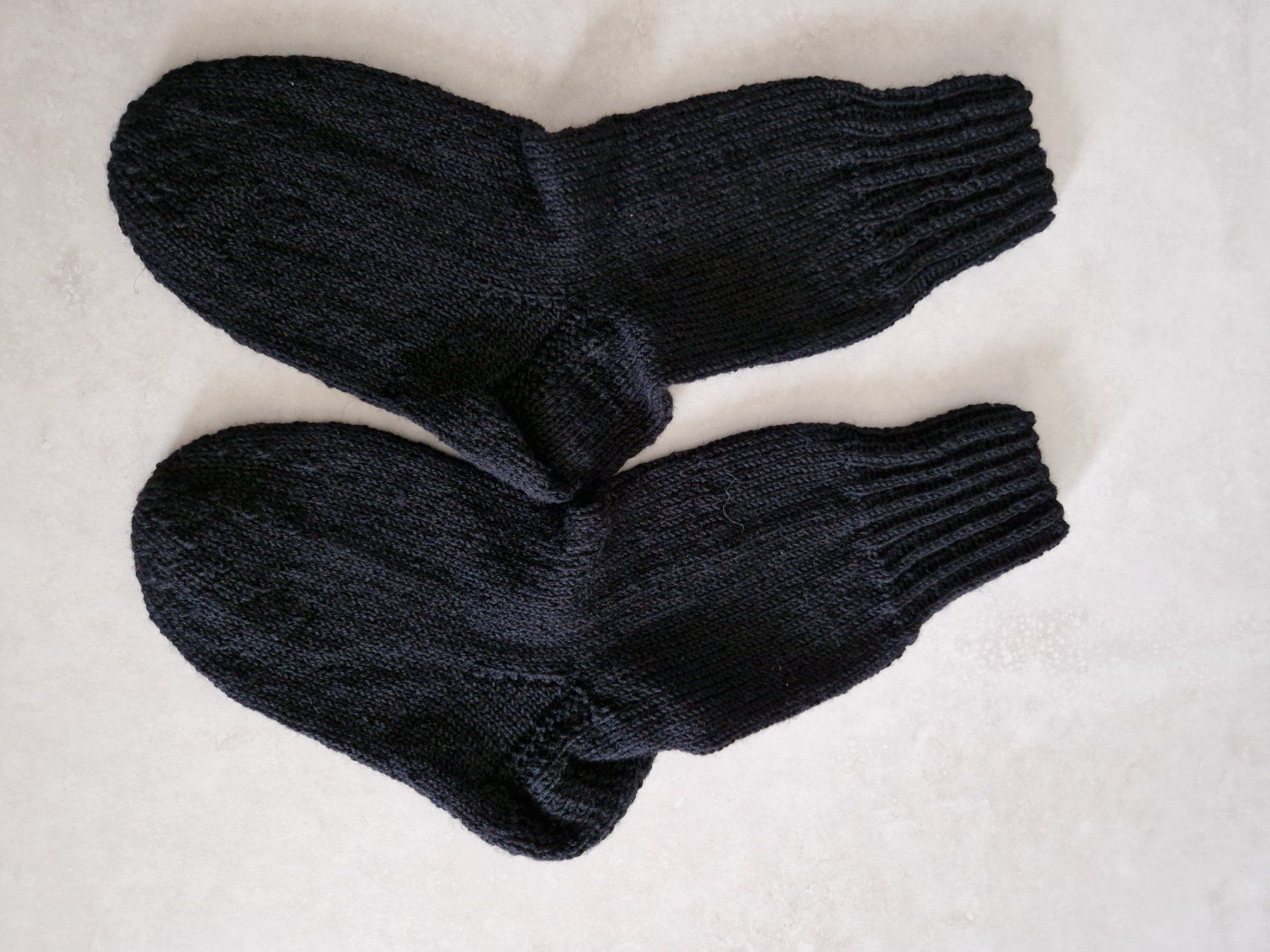 Socken: handgestrickte Socken Gr. 45 – Neu (gemäss Beschreibung) aus Ursenbach von gruenblau 1