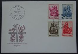 FDC Evangelisten,18. September 1961, SBK 180.00